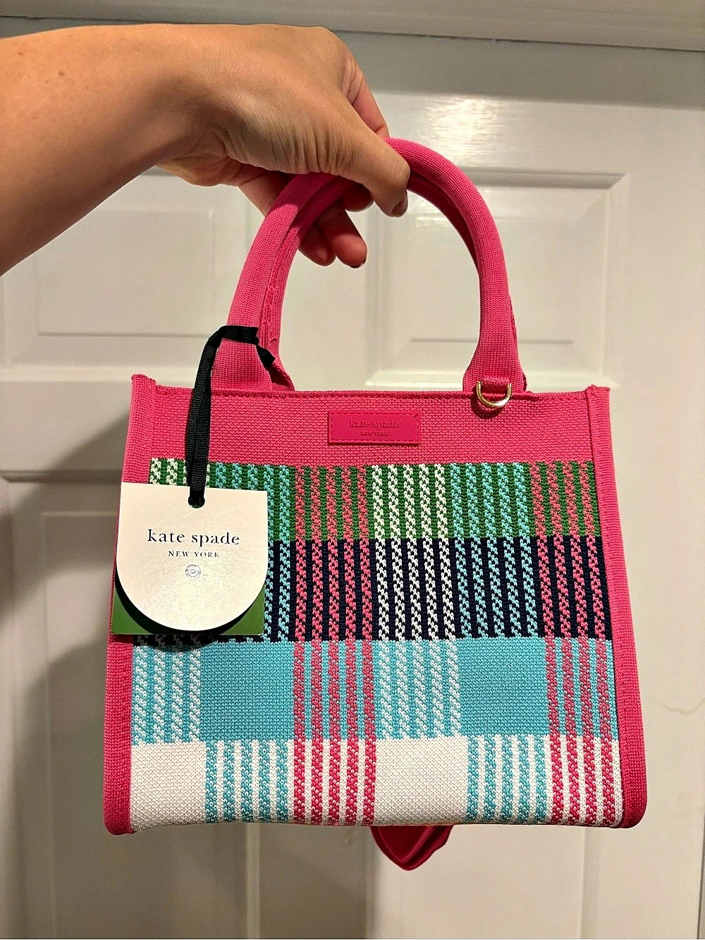 Kate Spade Pink Multicolor Tote Bag